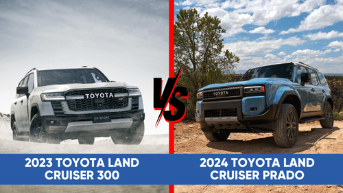 The 2023 Toyota Land Cruiser 300 Series VS The 2024 Toyota Land Cruiser Prado!