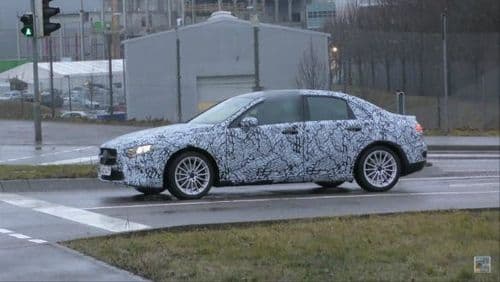 Test Mule Of New Mercedes-Benz A-Class Sedan Spotted