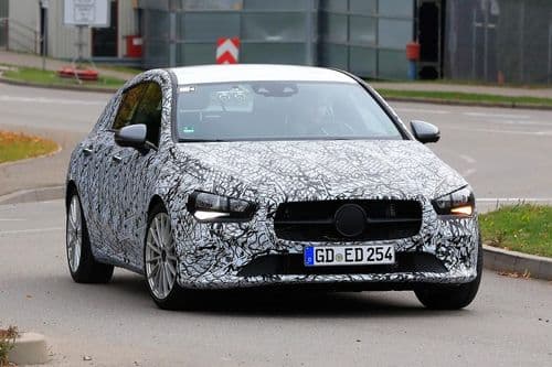 SPIED! 2019-Due Mercedes Benz CLA Shooting Brake Spotted With Sportier Profile
