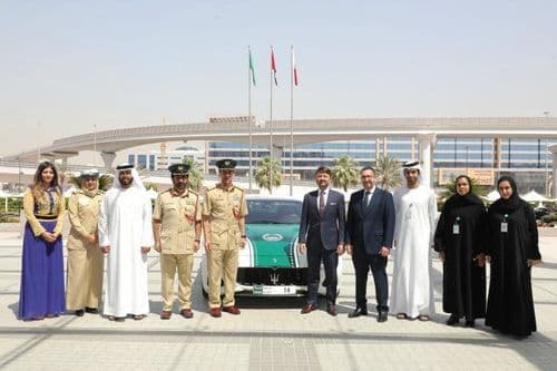 460 Horsepower Maserati GranTurismo Joins Dubai's Police Force