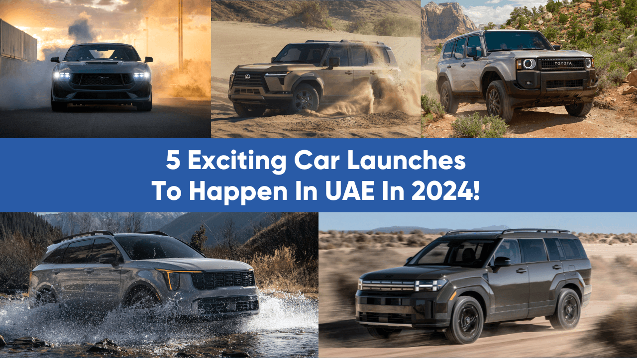 5 Exciting Car Launches To Happen In The UAE In 2024 — cover image