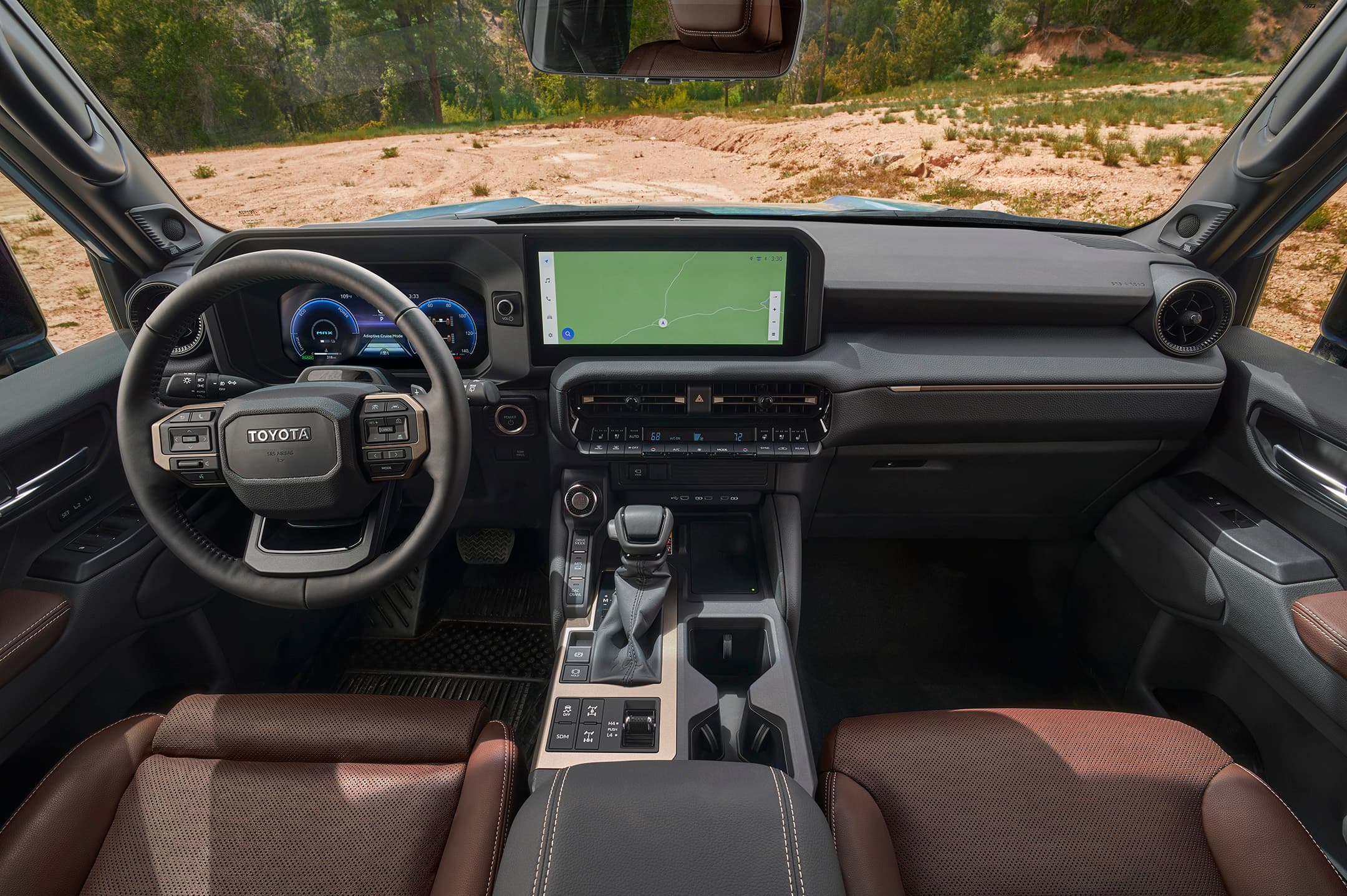 Land Cruiser interior