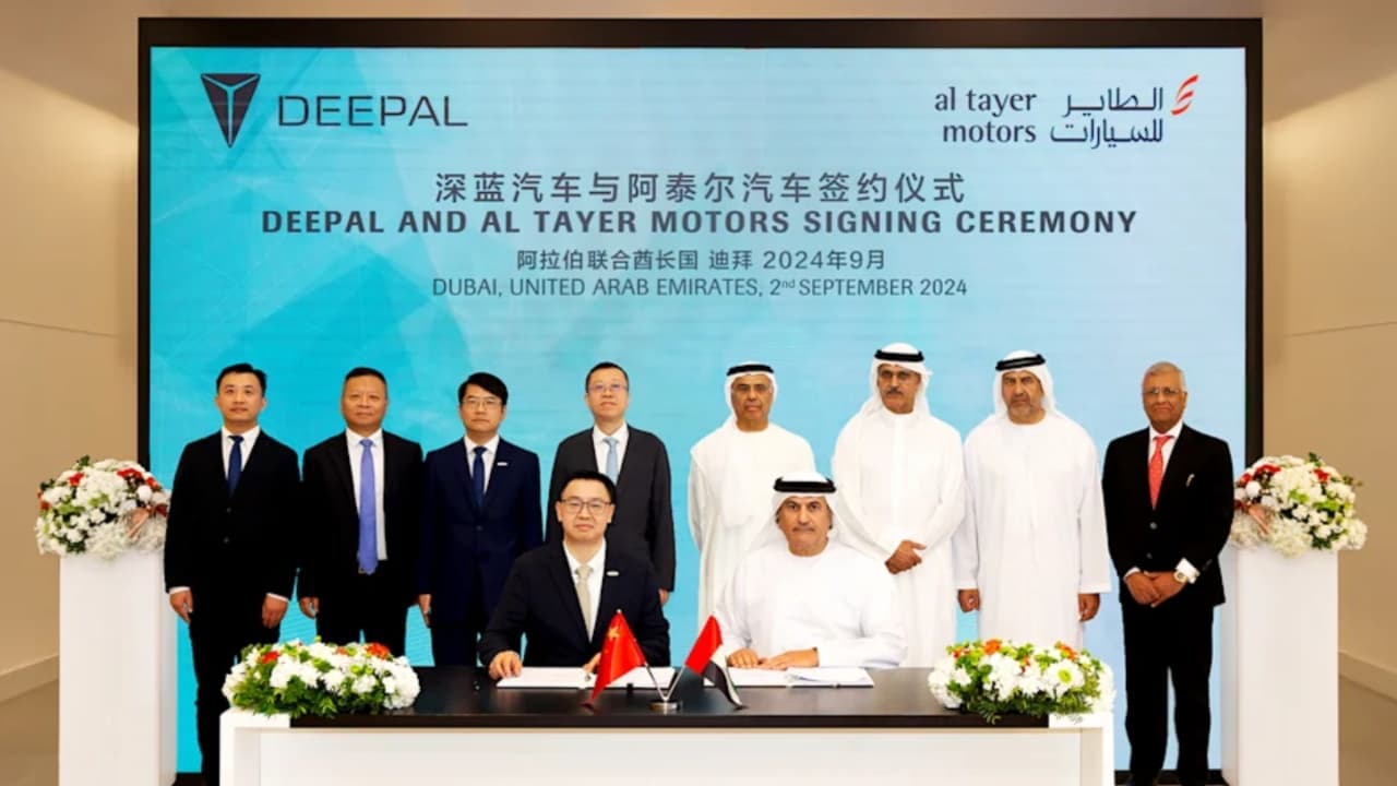 EV Brand DEEPAL To Enter UAE Through Partnership With Al Tayer Motors — cover image