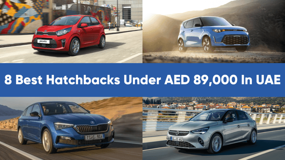 8 Hatchback Cars For Sale In UAE Under AED 89,000: cover image