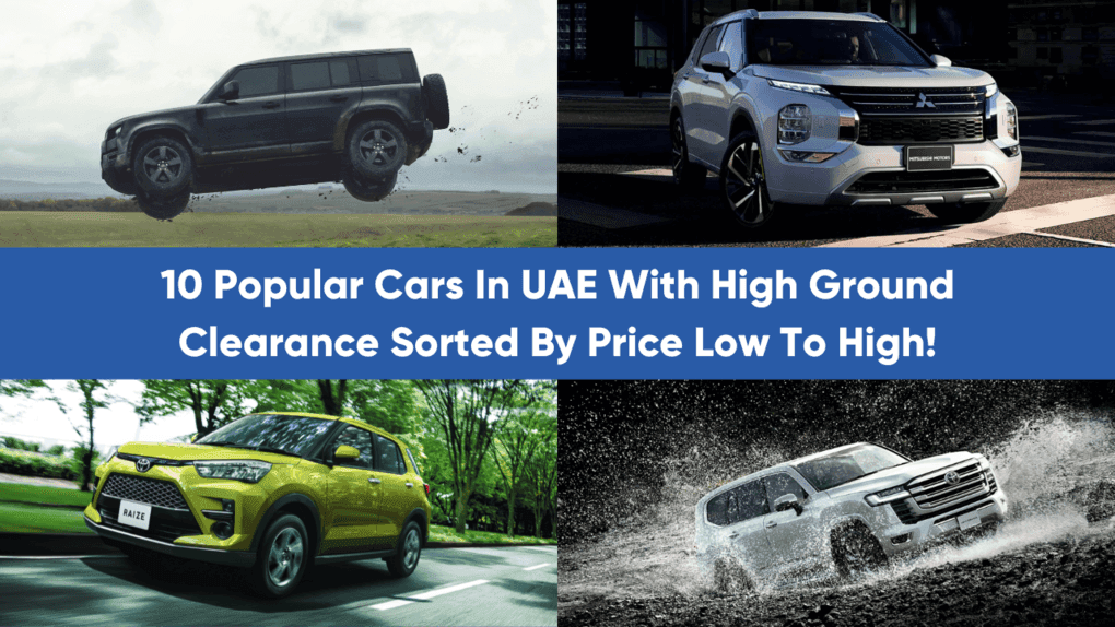 10 Popular Cars In UAE With High Ground Clearance Sorted By Price Low To High — cover image