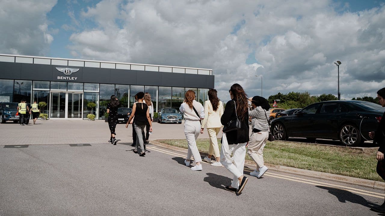 Bentley Motors Continues Its Extraordinary Women Initiative With Visit To Crewe HQ By Saudi Students: cover image