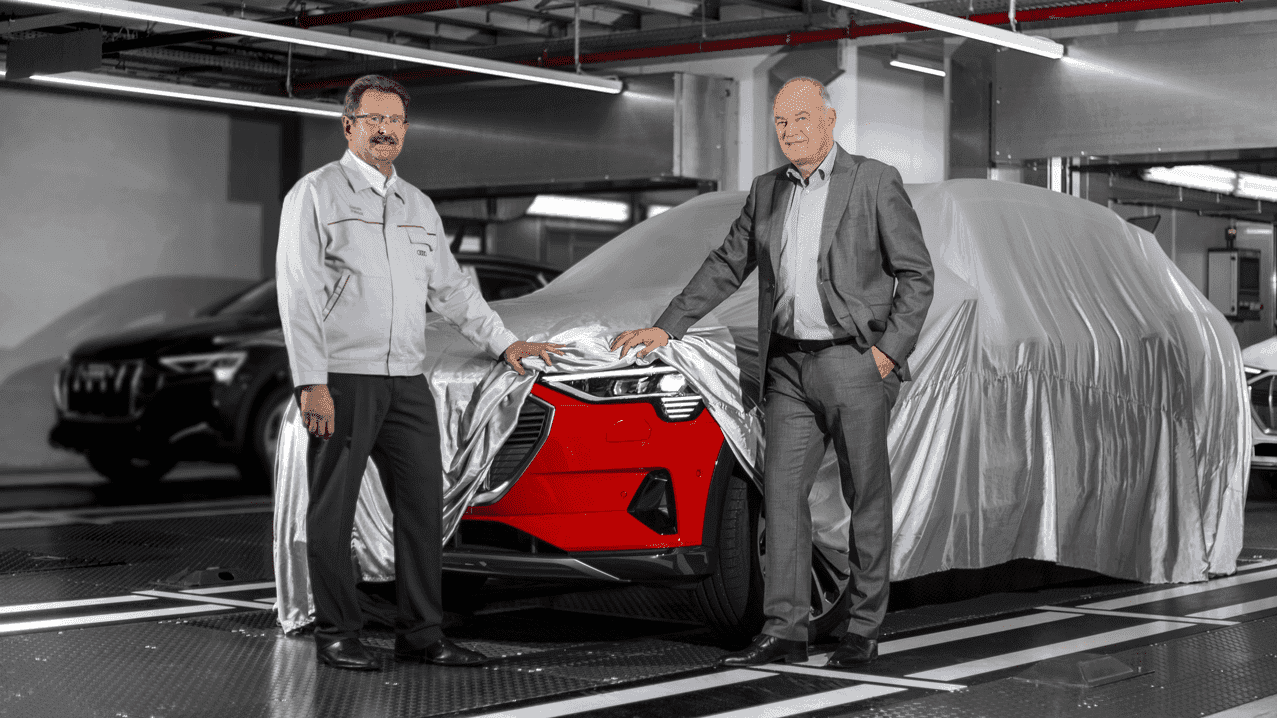 Audi Begins Production Of E-tron. Will Hit The Showrooms On September 17: cover image