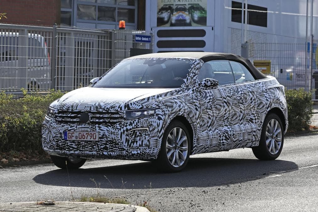 SPIED: 2020 Volkswagen T-Roc Drops The Top — cover image