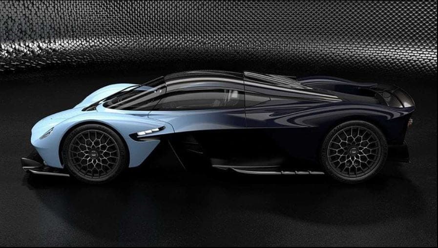 Aston Martin Teases New Dual-Tone Paint Scheme For Valkyrie: cover image