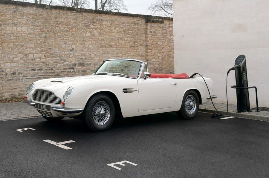 New Lease Of Life: Aston Martin Works Announces Electric Conversion For Classic Cars: cover image