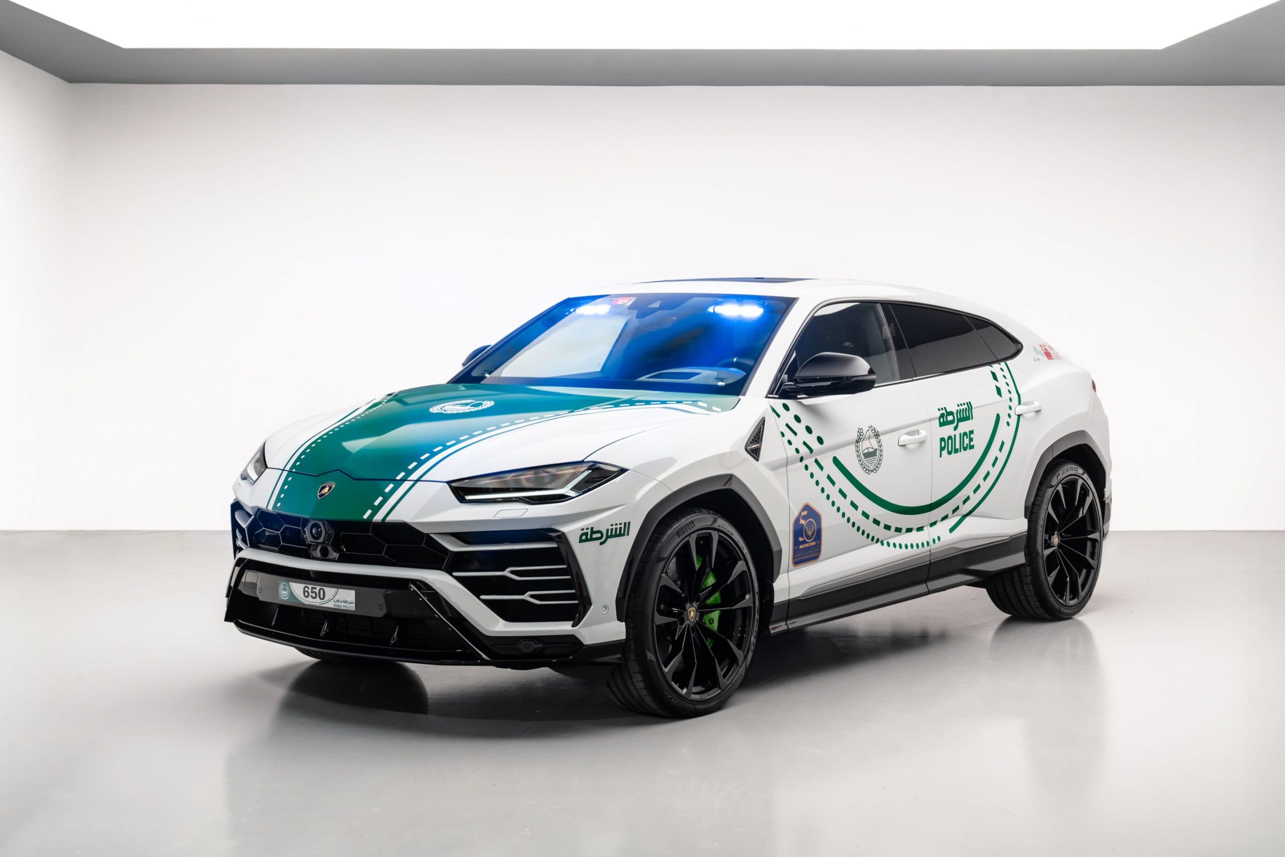 Dubai Police Expands Its Exclusive Fleet With Addition Of The Lamborghini Urus — cover image