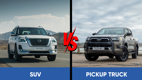Will You Go For An SUV Or Buy A Pickup Truck In UAE? SUV VS Pickup Truck!