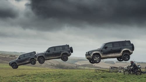 Land Rover cars in the UAE