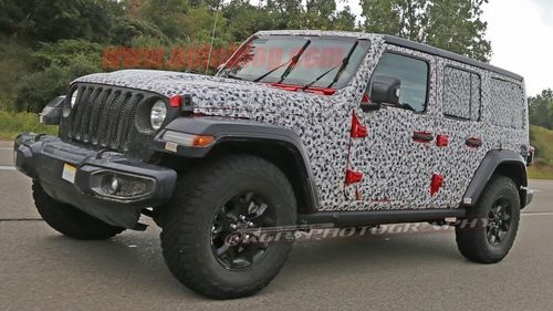 Production Worthy Jeep Wrangler Spotted Prowling