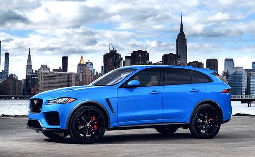 Jaguar Unveils Its New F-Pace SVR