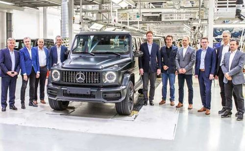 Mercedes-Benz Begins Production of 2019 G-Class