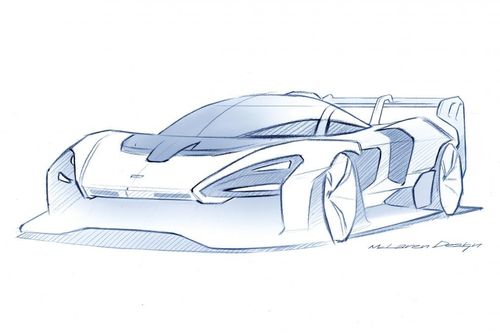 McLaren Teases New Sketch Of The Senna GTR