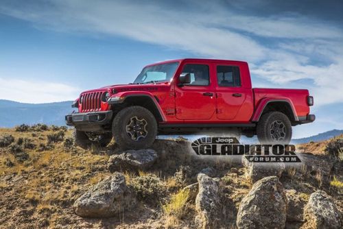 LEAKED! Say Hello To The Upcoming Jeep Gladiator