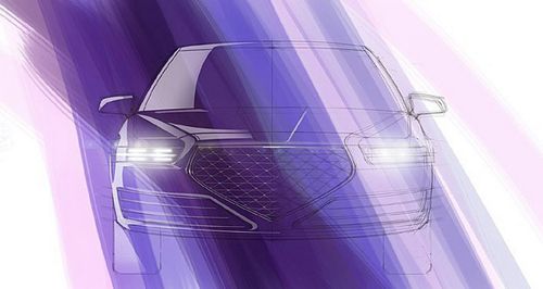 Look At The Superman Grille On The 2019 Genesis G90!