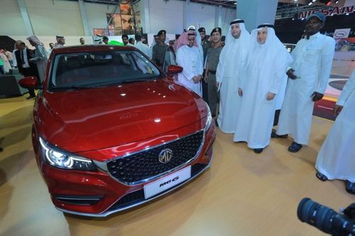All-New MG6 showcased At Saudi Motor Show