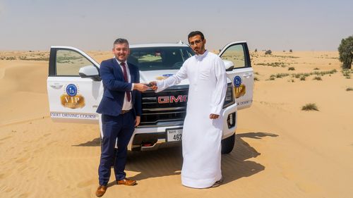 Al Ghandi Auto And Galadari Motor Driving Centre Offer Premium Off-Road Learning Experience With The Gmc Yukon At4
